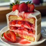 Strawberry Cream Cheese Pound Cake Recipe