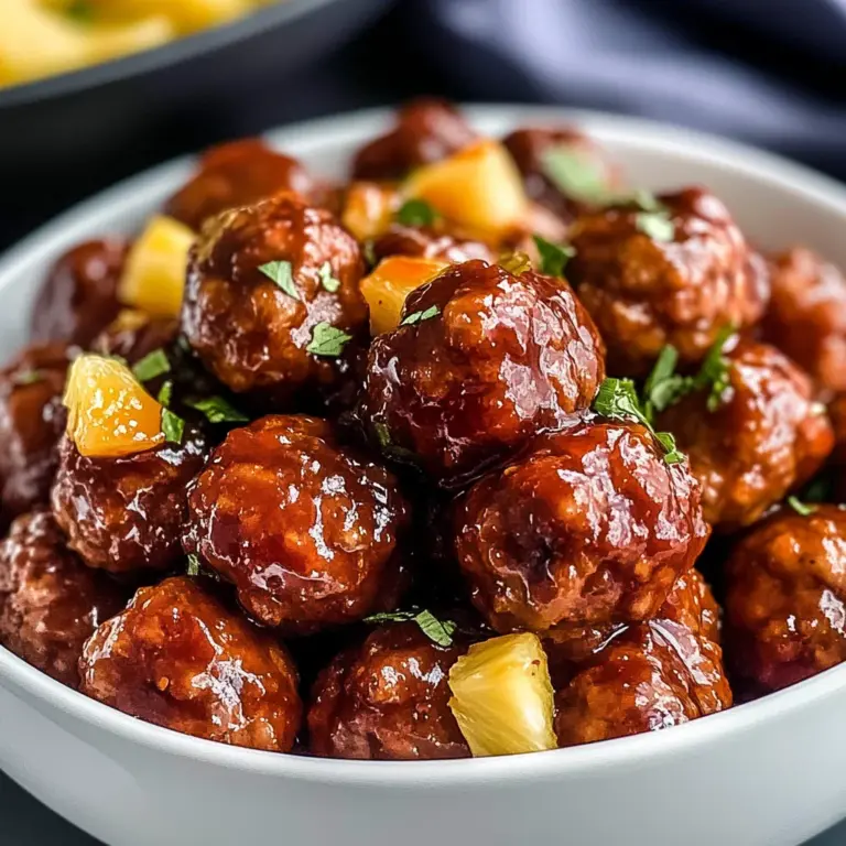 Sweet chili Meatballs Crockpot Recipe