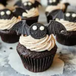 Vegan Oreo Bat Cupcakes