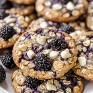 BLACKBERRY OATMEAL COOKIES