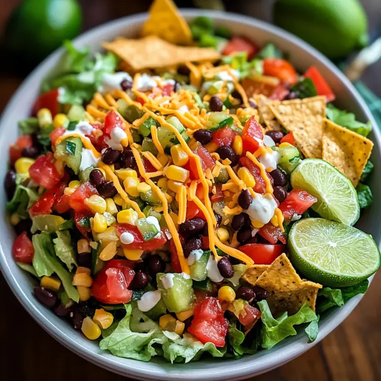 Black Bean Taco Salad