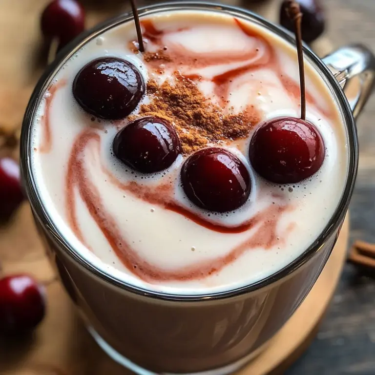 Cherry Earl Grey Milk Tea