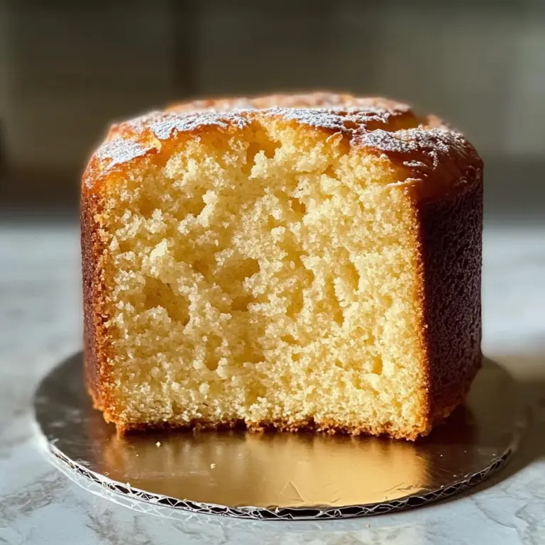 Classic Pound Cake Recipe