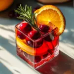 Cranberry Aperol Spritz (Ice Cube Cocktails!)