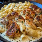 Creamy Cajun Chicken Pasta with Garlic Butter