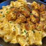 Creamy Cajun Chicken Rigatoni with Garlic Butter Sauce