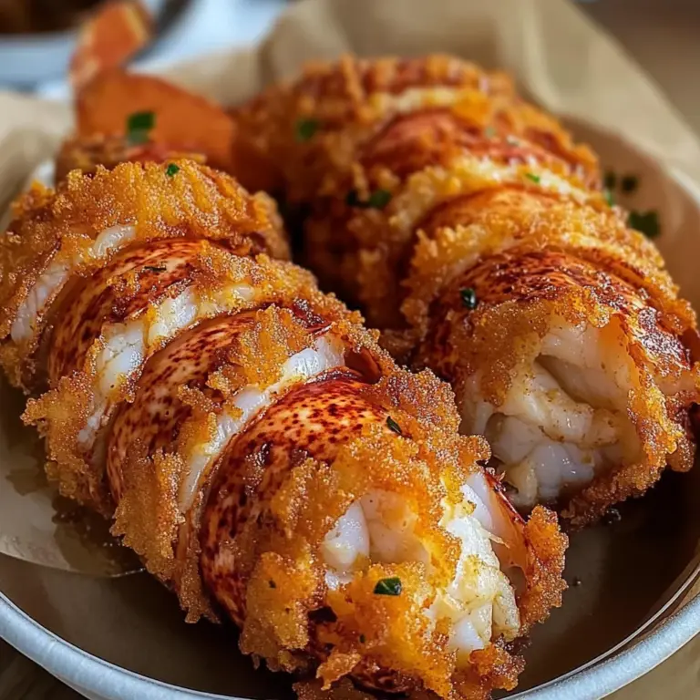 Crispy Deep Fried Lobster Tails