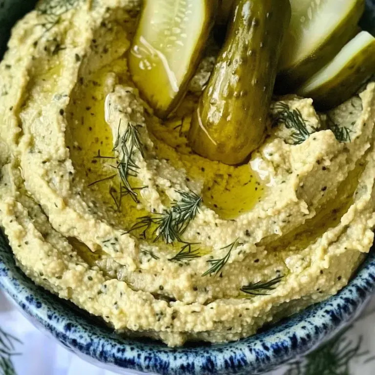 Dill Pickle Hummus