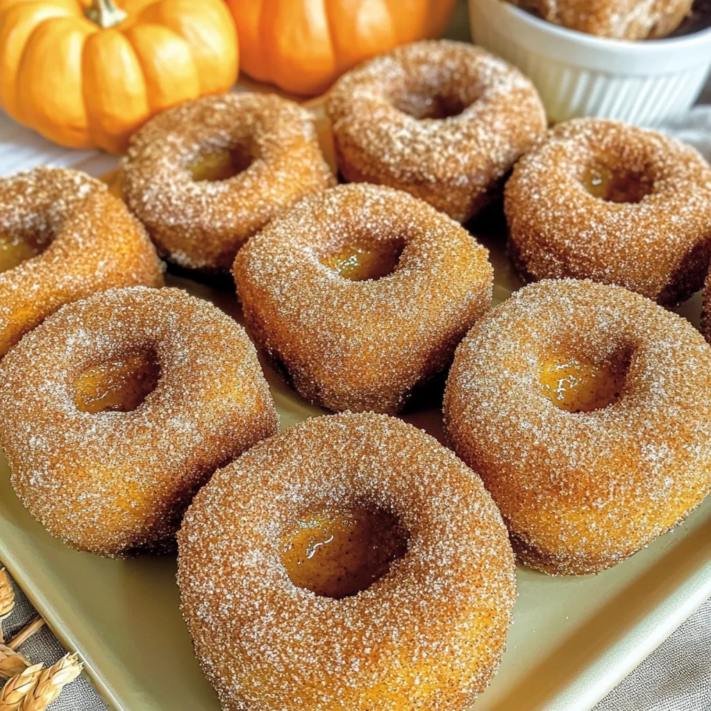 Easy Baked Pumpkin Donuts
