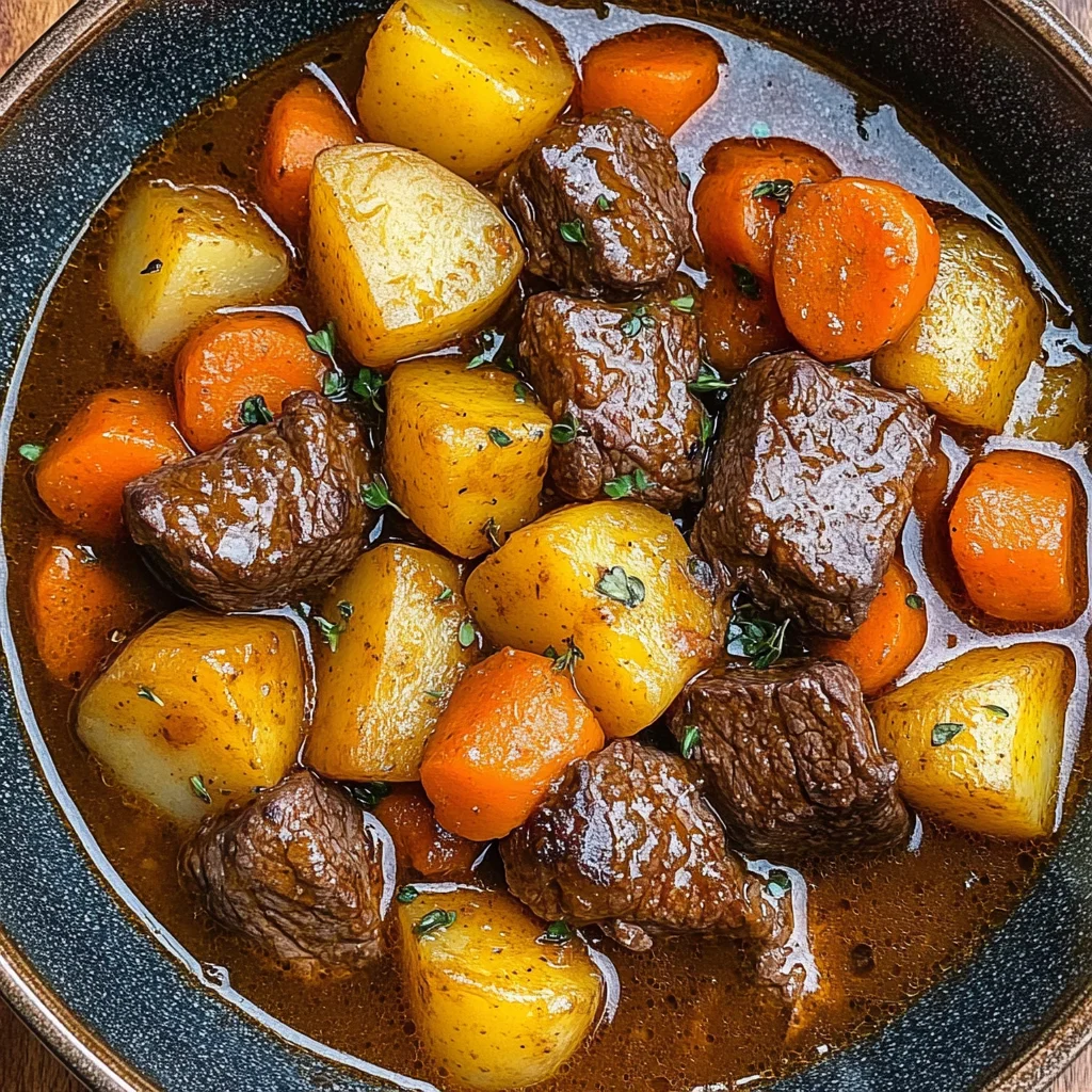 Easy Homemade Beef Stew