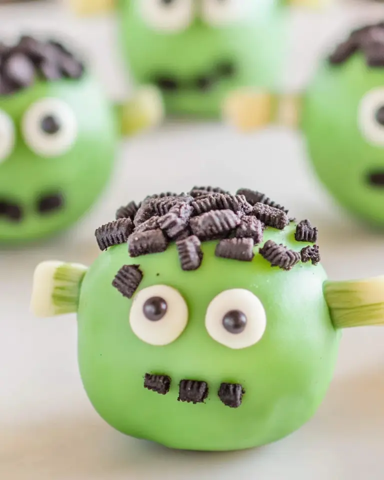 Frankenstein Oreo Balls