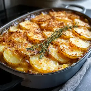French Onion Potato Bake