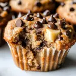 Healthy Peanut Butter Banana Muffins