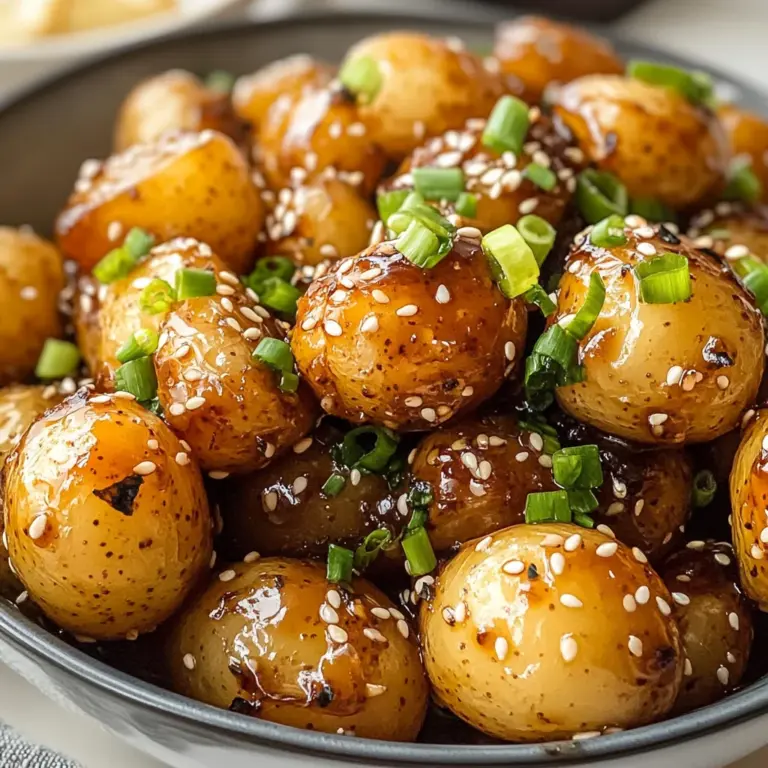Korean Braised Potatoes (Gamja Jorim)