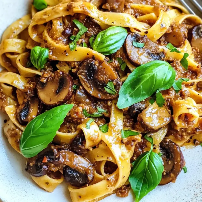 Mushroom Ragu