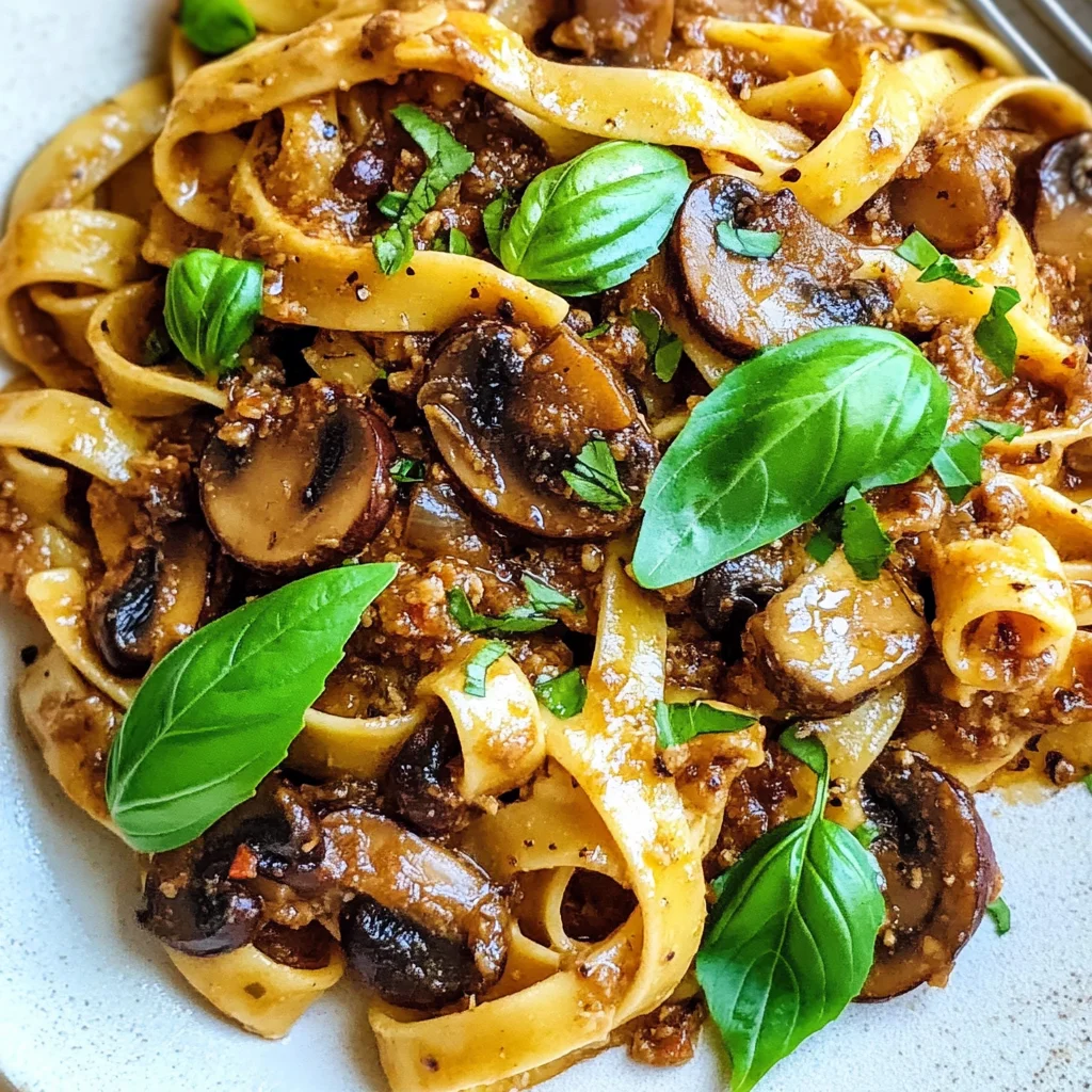 Mushroom Ragu