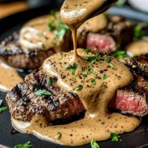 Peppercorn Sauce Recipe for Steak, Chicken, or Pasta