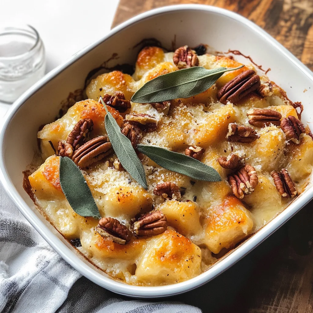 Pumpkin Gnocchi Bake