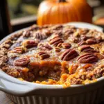 Pumpkin Pecan Cobbler