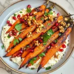 Roasted Carrots with Vegan Ricotta
