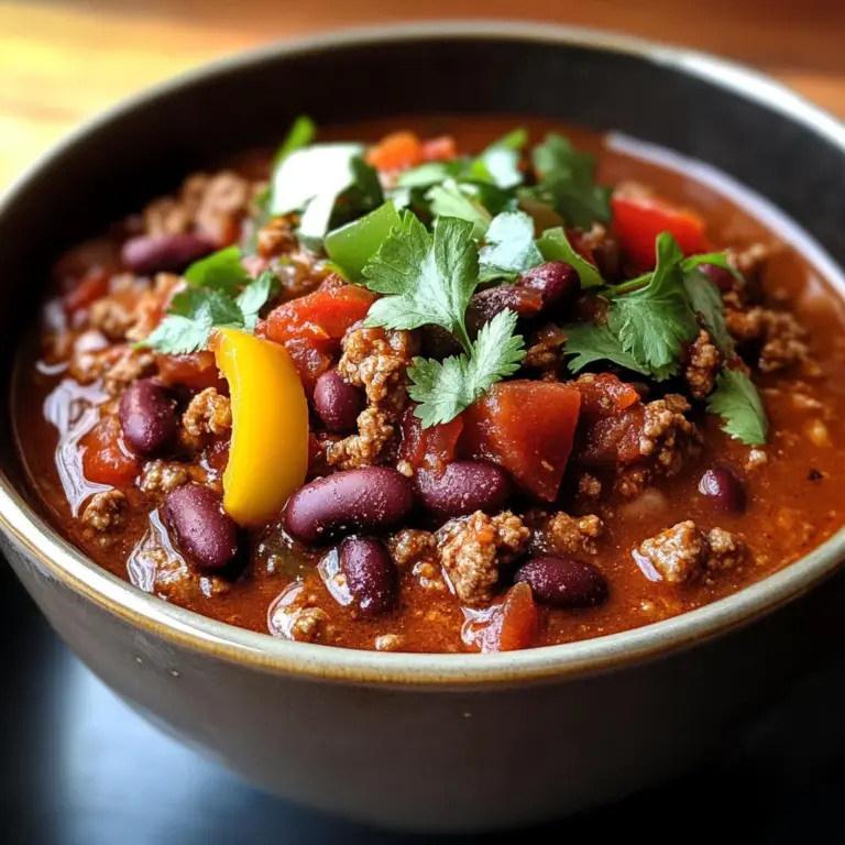 Slow Cooker Chili