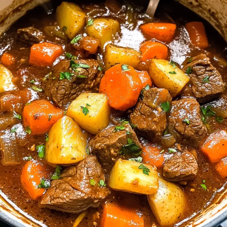 Stove Top Beef Stew