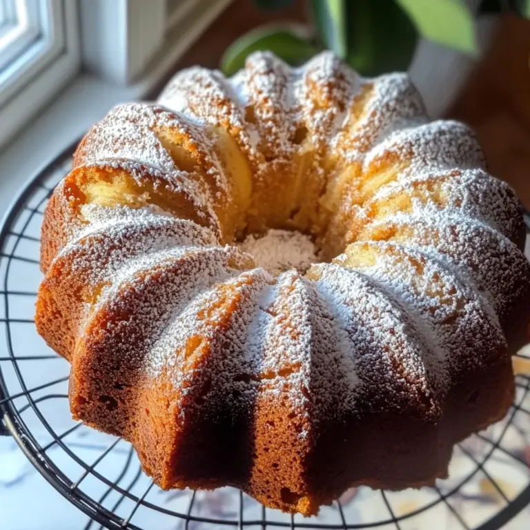 Banana Bread Bundt Cake