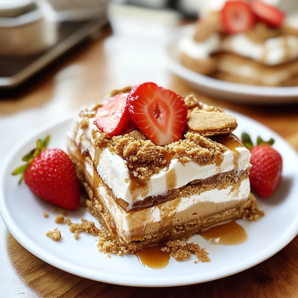 Biscoff Desserts (No Bake)