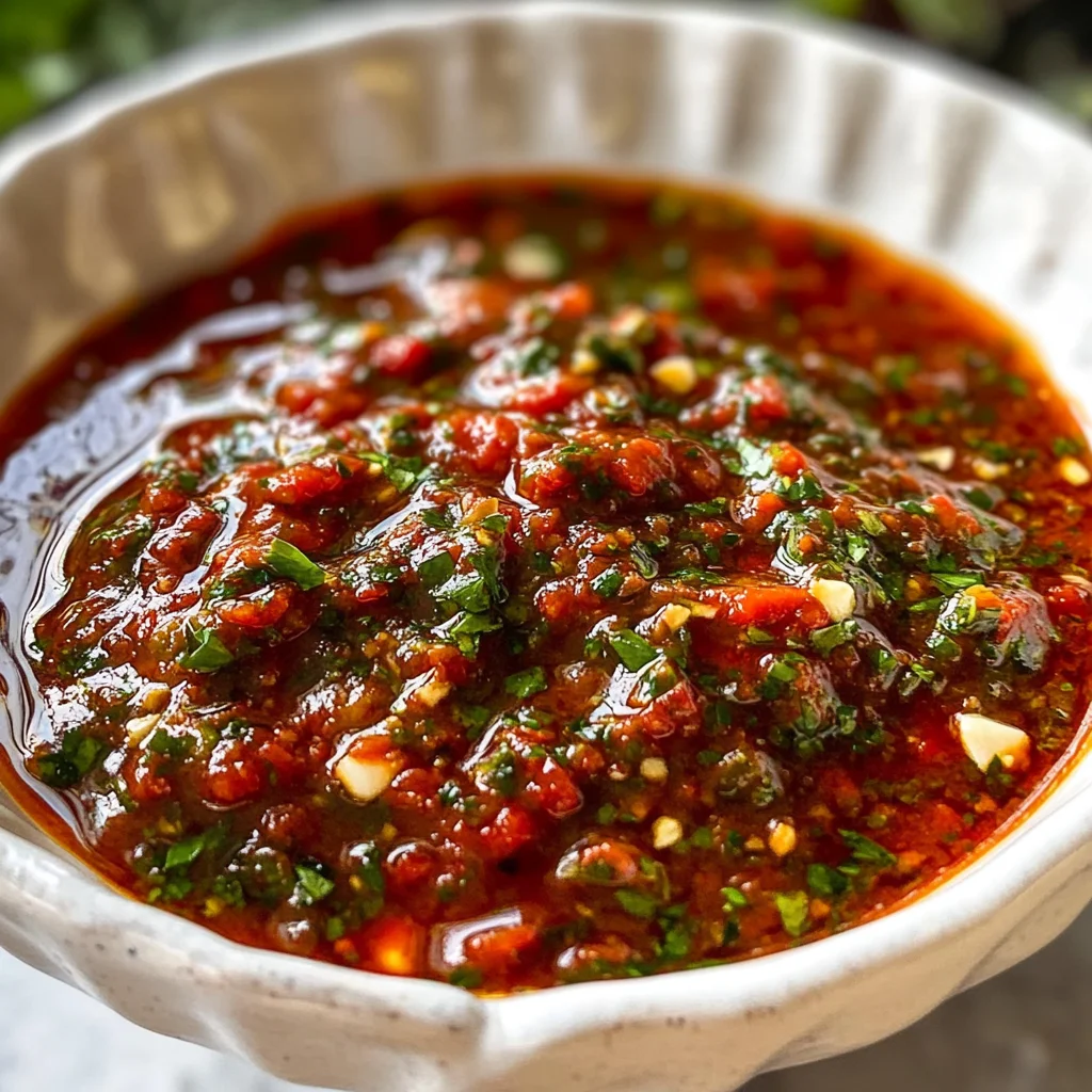 Chimichurri Rojo