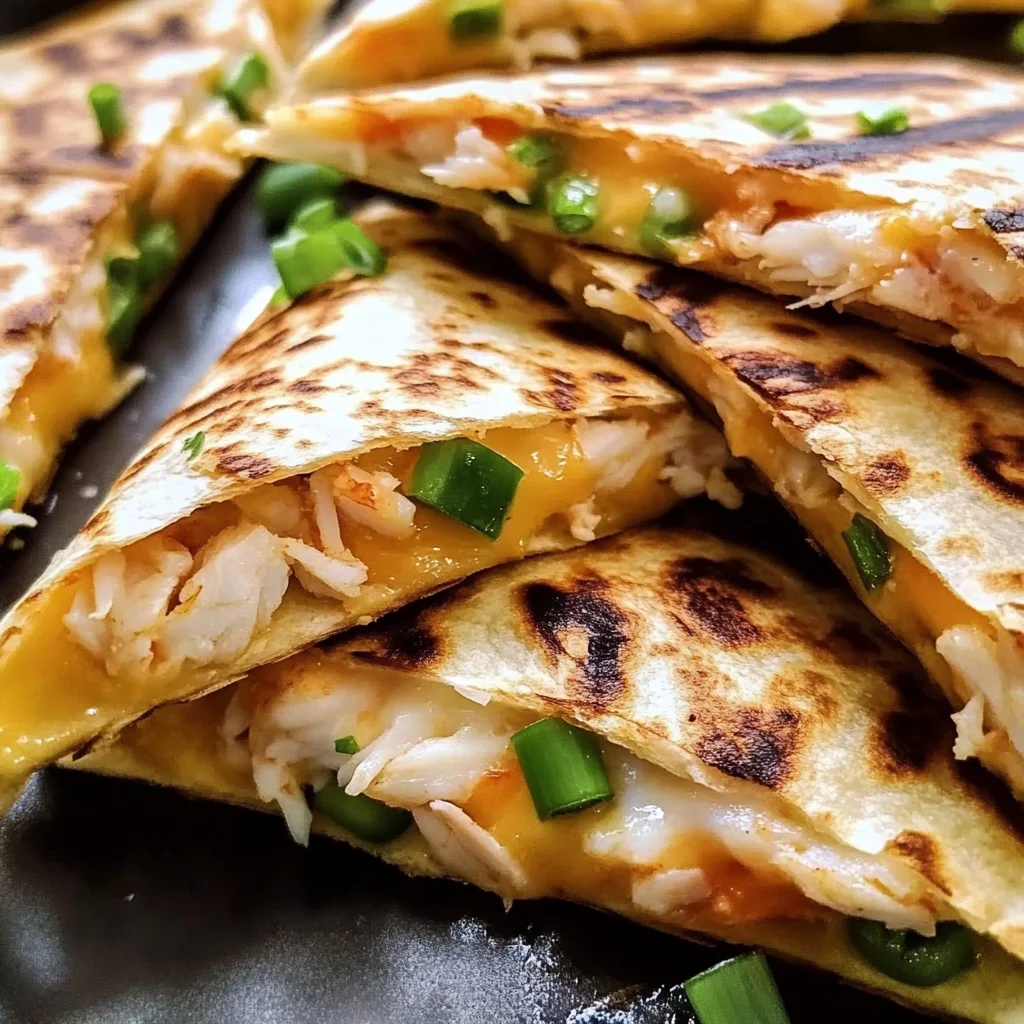 Crab Quesadillas Recipe