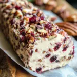Cranberry Pecan Cheese Log