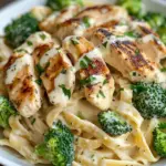 Creamy Chicken Alfredo with Broccoli
