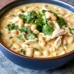 Crockpot Creamy White Chicken Chili
