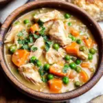 Crustless Chicken Pot Pie
