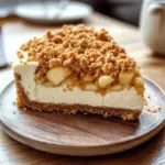 Delicious Apple Crumble Cheesecake for Cozy Fall Evenings