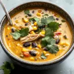 Easy Chicken, Poblano, and Black Bean Soup (Small Batch)