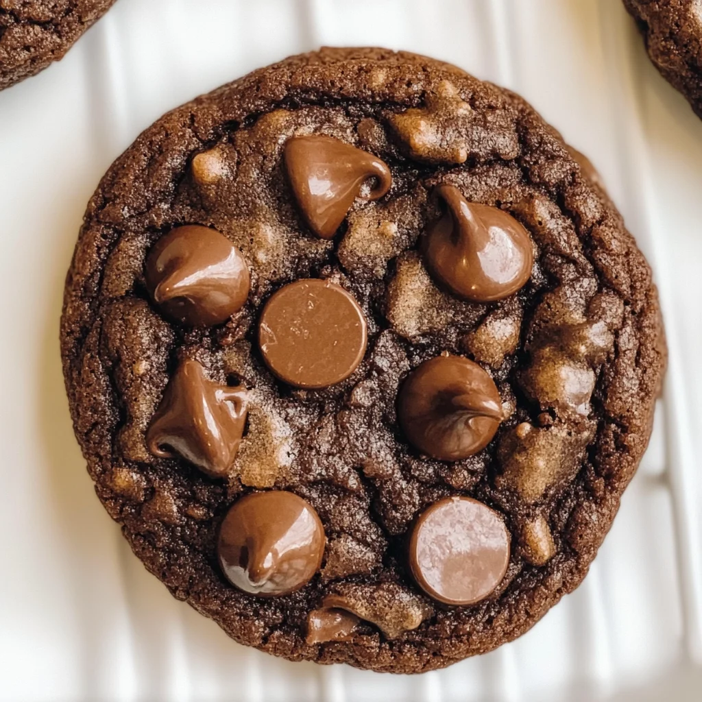 Easy Chocolate Chocolate Chip Cookies