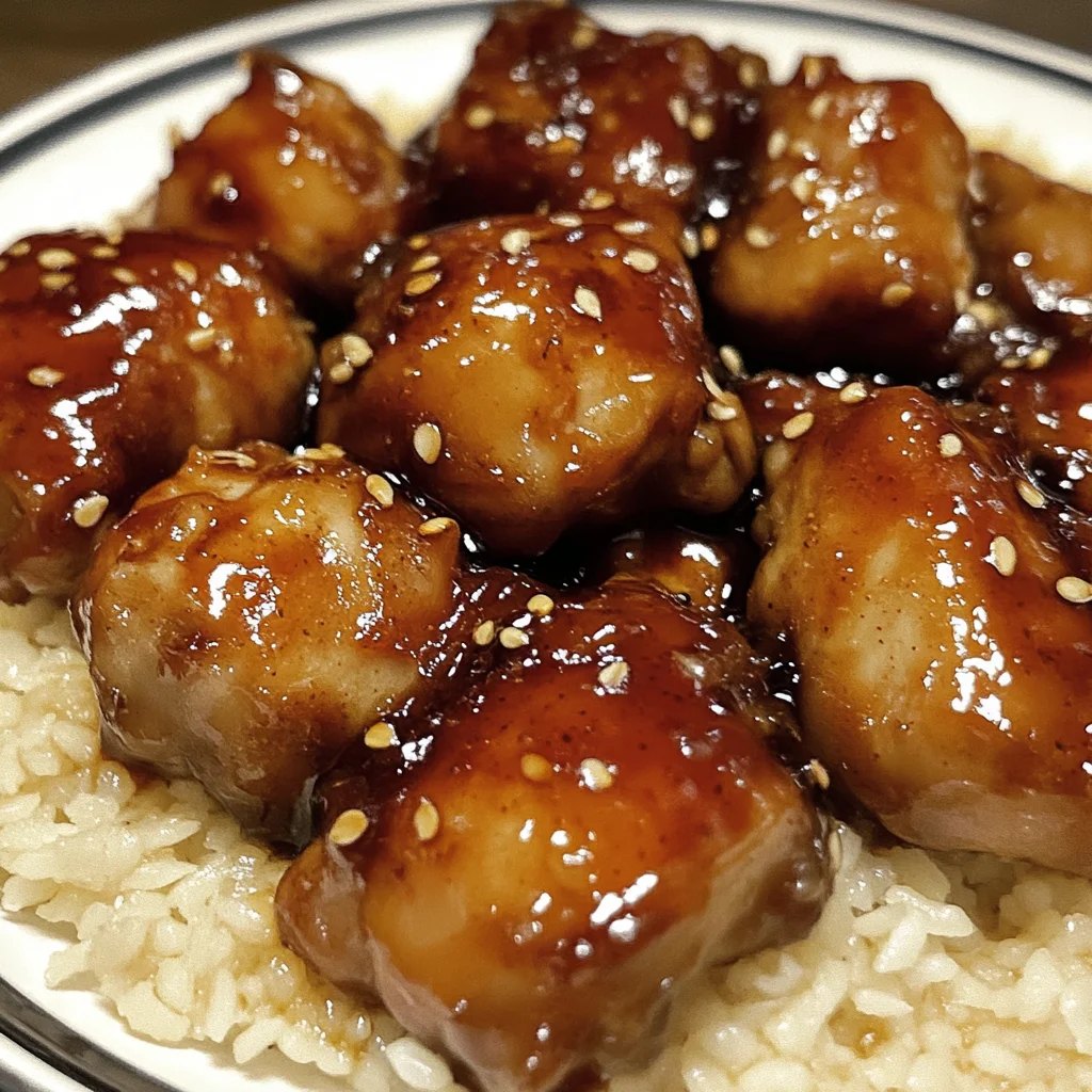 Food Court Bourbon Chicken Copycat Recipe