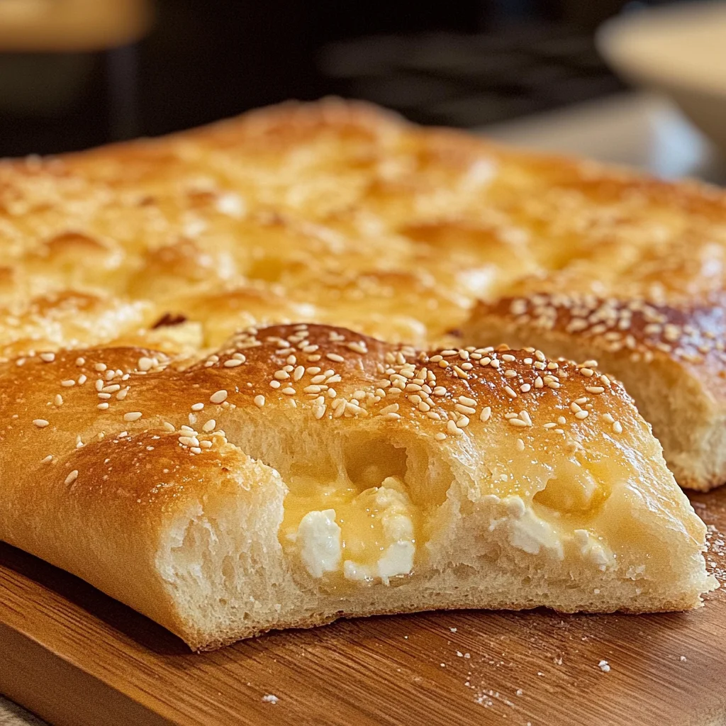 Greek Feta Bread: Tiropsomo- Soft & Delicious!
