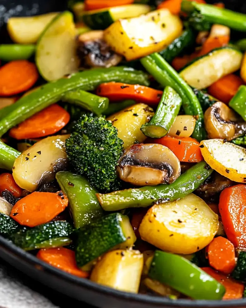 Healthy Sauteed Vegetables Recipe