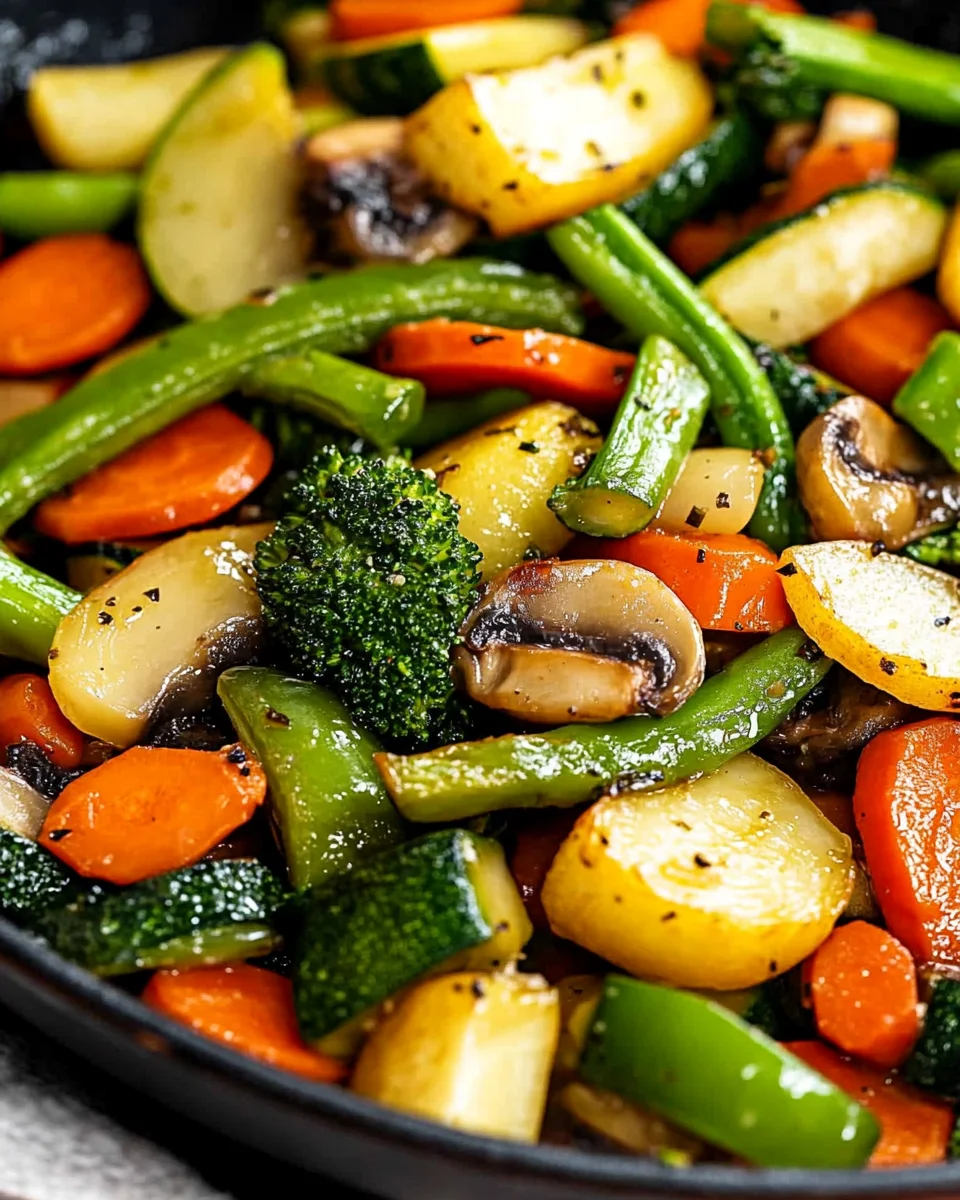 Healthy Sauteed Vegetables Recipe