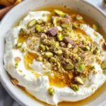 Honey and Pistachio Whipped Feta Dip