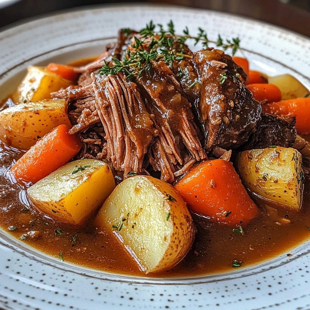 How To Make 5-Star Pot Roast Slow Cooker Fast & Easy