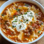 Irresistible Lasagna Soup