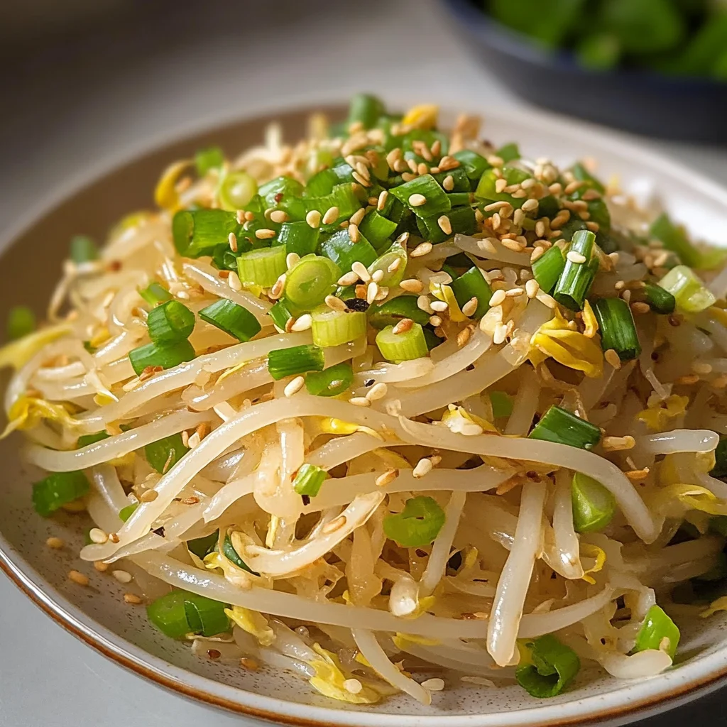 Korean Bean Sprout Salad (Kongnamul Muchim)