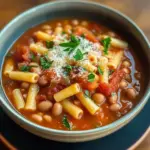 Mama Mia's Hearty Pasta Fagioli Soup