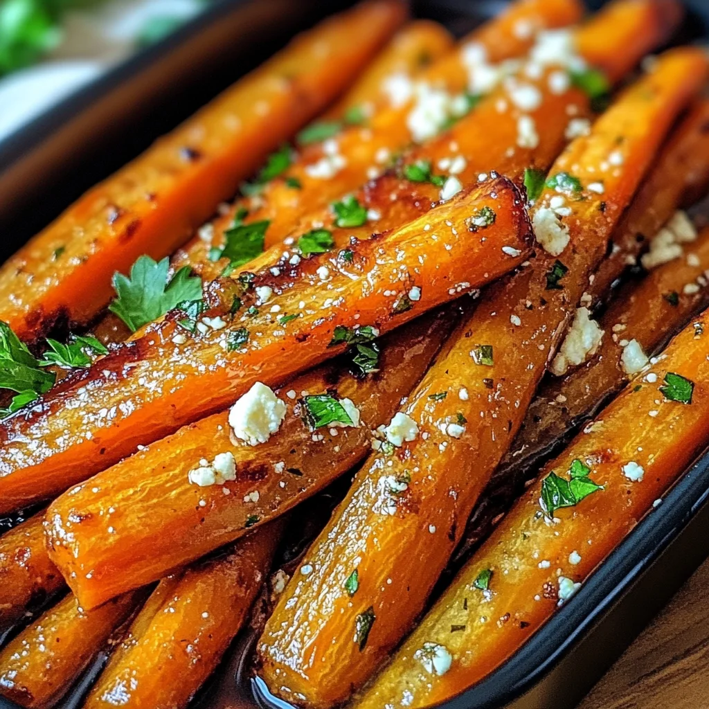 Maple Dijon Roasted Carrots