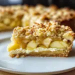 Mascarpone Apple Crumble Torta