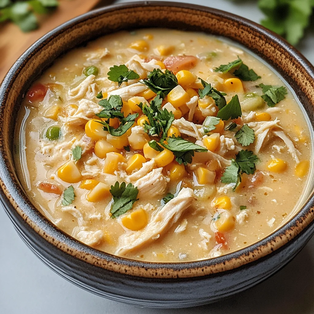Mexican Street Corn White Chicken Chili Recipe