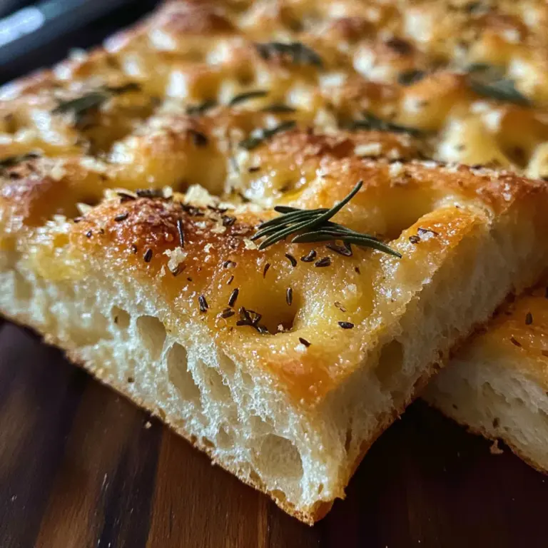 Overnight Focaccia